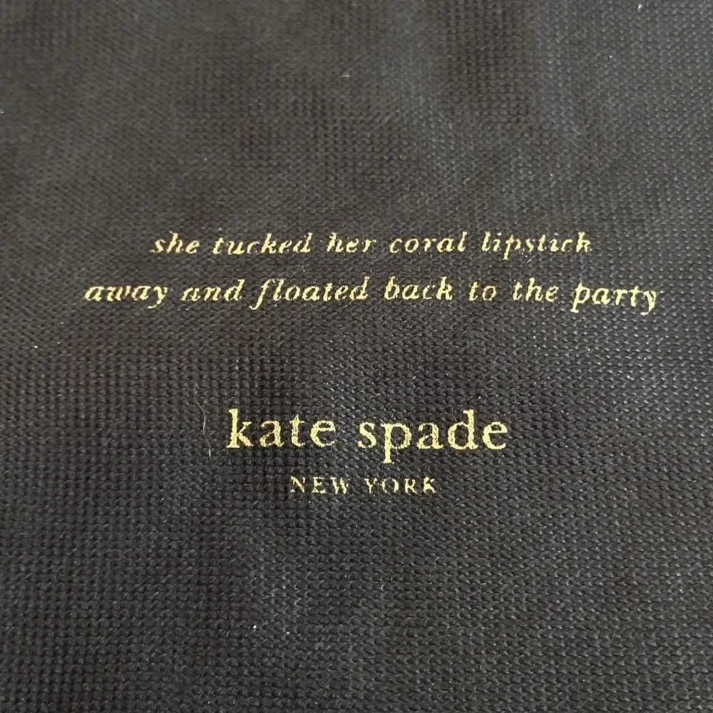 Kate Spade dust bag 11x13.5